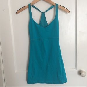 Lululemon Tank Top bra Teal 6
